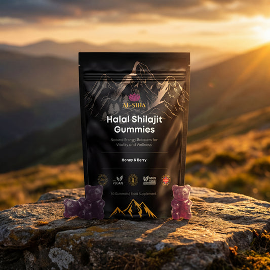 600mg Shilajit Gummies Sugar Free Food Supplement Buy Online UK
